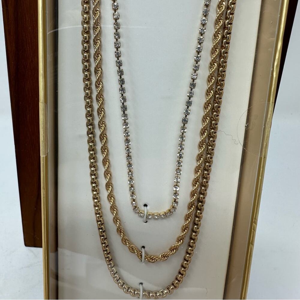 NOIR JEWELRY Necklace/Earring Set NWT - Picture 5 of 5